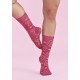 Unisex Pink Happy Feet Comfort Socks