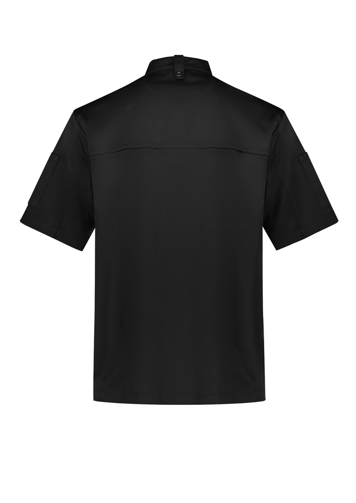 Zest Mens Short Sleeve Chef Jacket