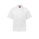 Zest Mens Short Sleeve Chef Jacket