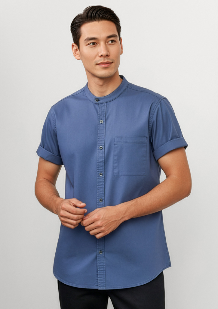 Salsa Mens Short Sleeve Chef Shirt
