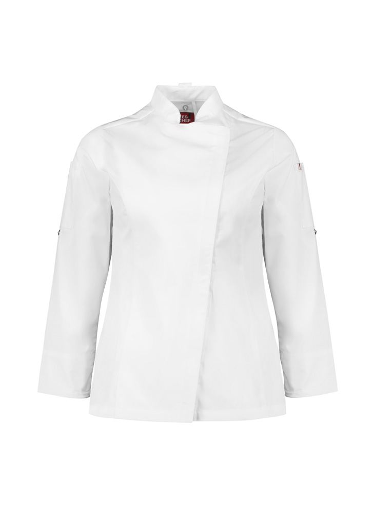 Alfresco Womens Long Sleeve Chef Jacket