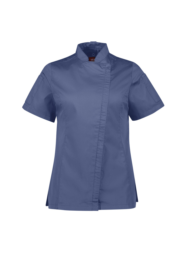 Alfresco Womens Short Sleeve Chef Jacket