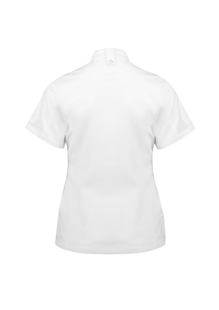 Alfresco Womens Short Sleeve Chef Jacket