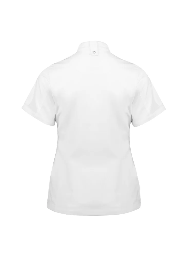 Alfresco Womens Short Sleeve Chef Jacket
