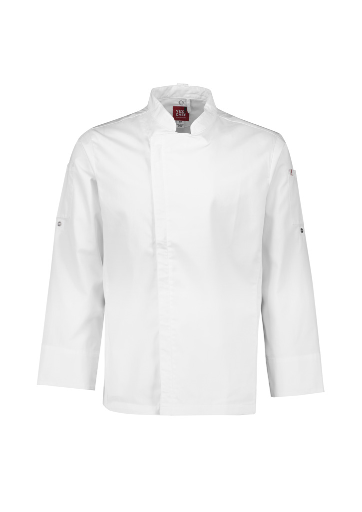 Alfresco Mens Long Sleeve Chef Jacket