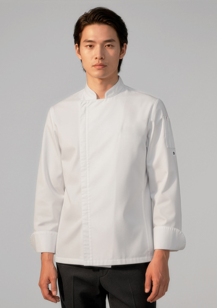 Alfresco Mens Long Sleeve Chef Jacket