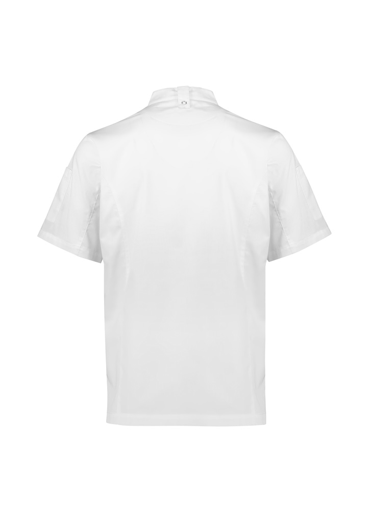 Alfresco Mens Short Sleeve Chef Jacket