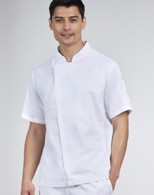 Alfresco Mens Short Sleeve Chef Jacket