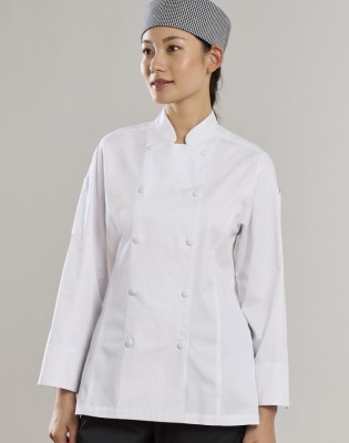 Womens Gusto Long Sleeve Chef Jacket
