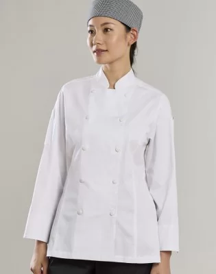 Womens Gusto Long Sleeve Chef Jacket
