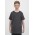 Kids Basis Short Sleeve Tee - Charcoal-Marle