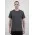 Mens Basis Short Sleeve Tee - Charcoal-Marle