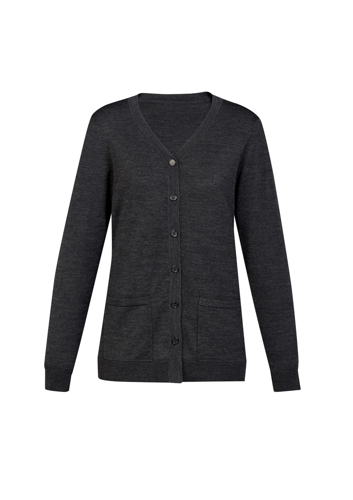 Button Front Womens Knit Cardigan