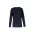 Button Front Womens Knit Cardigan - Navy