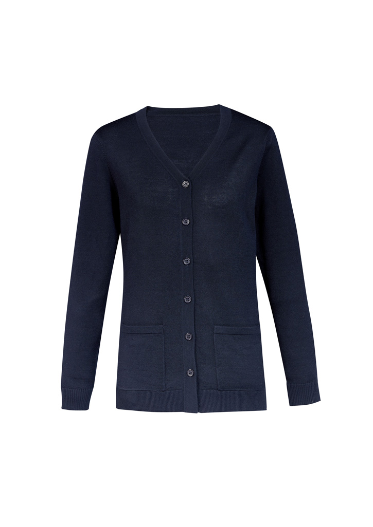Button Front Womens Knit Cardigan