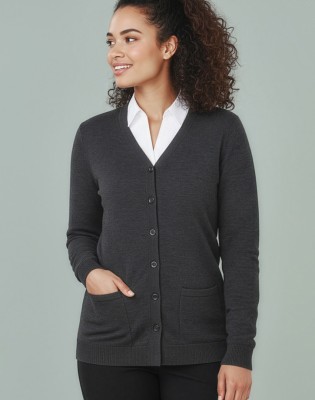 Button Front Womens Knit Cardigan