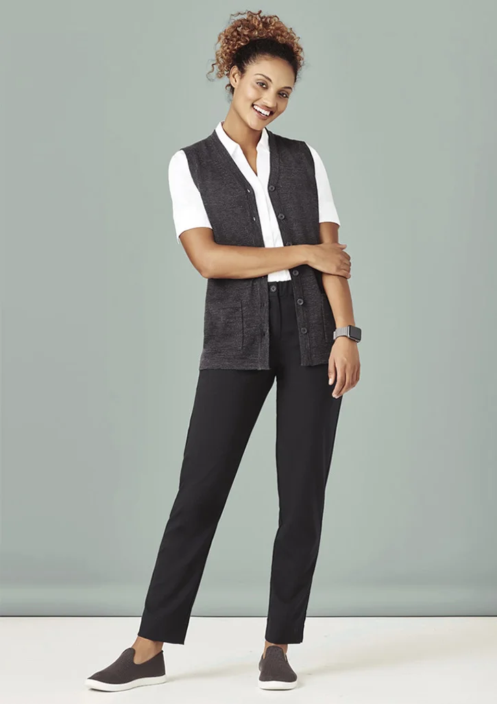 Womens Button Front Knit Vest Womens Button Front Knit Vest