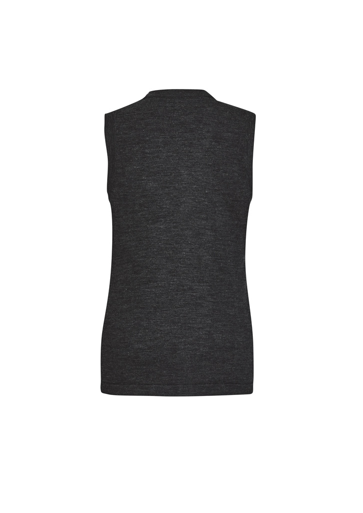 Button Front Womens Knit Vest