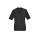 Zip Front Womens Short Sleeve Knit Cardigan