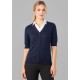 Zip Front Womens Short Sleeve Knit Cardigan