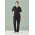 Unisex Pulse Straight Leg Scrub Pant - Black