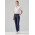 Comfort Waist Womens Slim Leg Pant - Navy