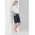 Comfort Waist Womens Cargo Short - Navy