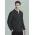 Mens Nova Zip Front Jumper - Navy Marle