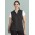 Womens Nova Zip Front Vest - Black Marle