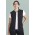 Womens Nova Zip Front Vest - Navy Marle