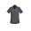 Florence Womens Plain Short Sleeve Shirt - Charcoal