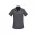 Florence Womens Plain Short Sleeve Shirt - Charcoal