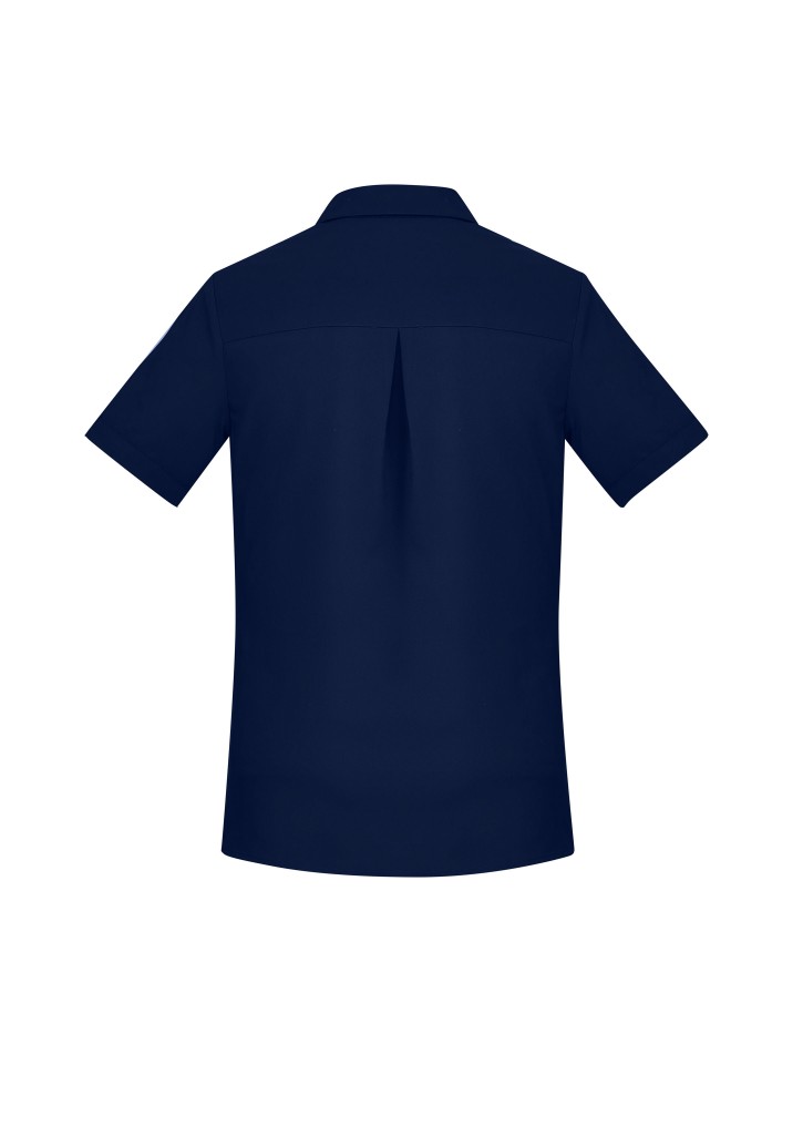 Florence Womens Plain Short Sleeve Shirt