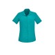 Florence Womens Plain Short Sleeve Shirt