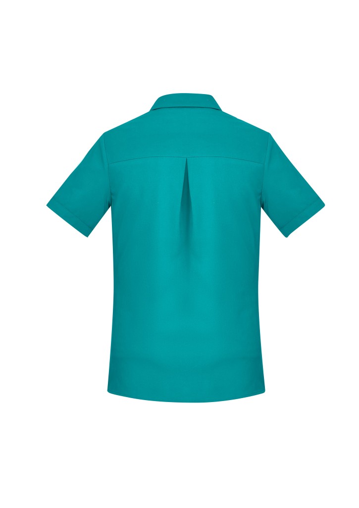 Florence Womens Plain Short Sleeve Shirt