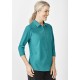 Womens Florence Plain 3/4 Sleeve Shirt