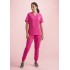 Womens Pink Jogger Scrub Pant