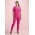 Womens Pink Jogger Scrub Pant - Pink