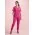 Womens Pink Jogger Scrub Pant - Pink