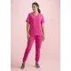 Womens Pink Jogger Scrub Pant