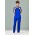 Womens Avery Straight Leg Scrub Pant - Electric Blue