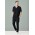 Mens Avery Straight Leg Scrub Pant - Black