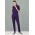 Womens Riley Stretch Scrub Top - Purple
