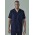 Mens Tokyo Scrub Top - Midnight Navy