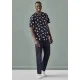 Mens Printed Best Friends Scrub Top