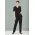 Womens Avery V-Neck Scrub Top - Black