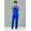 Womens Avery V-Neck Scrub Top - Electric Blue