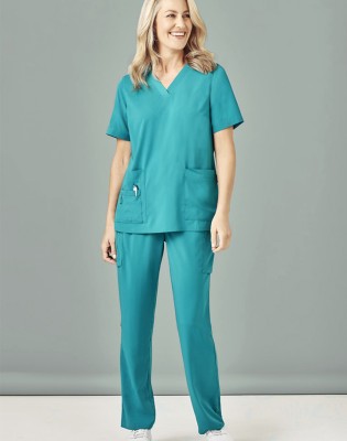 Womens Avery V-Neck Scrub Top