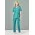 Womens Avery V-Neck Scrub Top - Teal