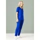 Womens Avery Round Neck Scrub Top